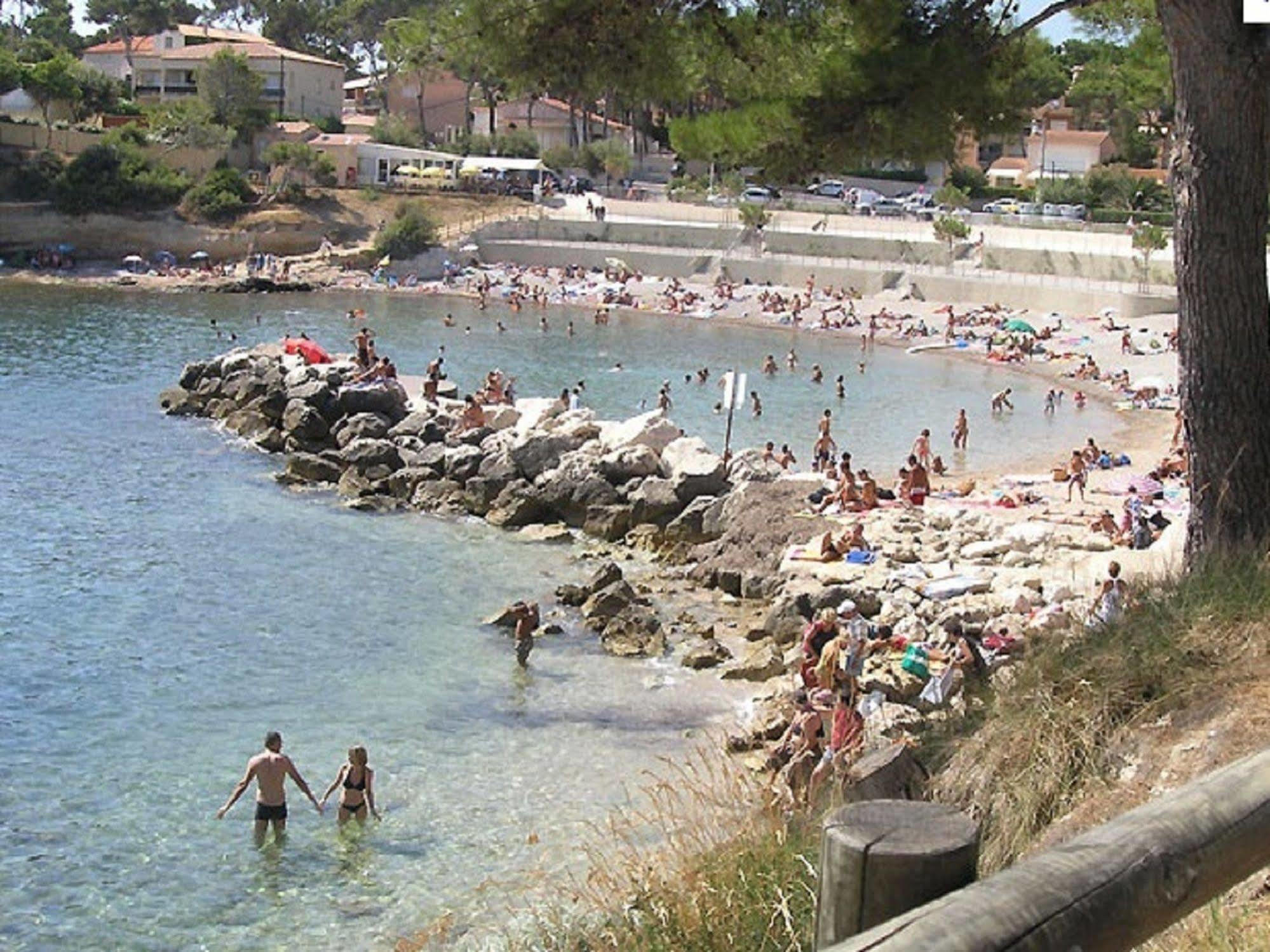 La Maisonnette De La Plage Du Rouet Carry-le-Rouet Buitenkant foto